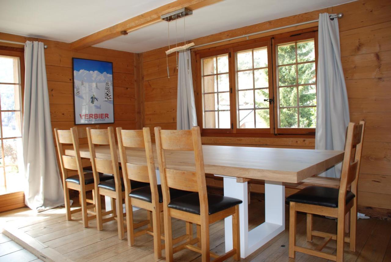 Chalet Edelweiss - Verbier, Mountain Views, Jacuzzi! Volleges Bagian luar foto